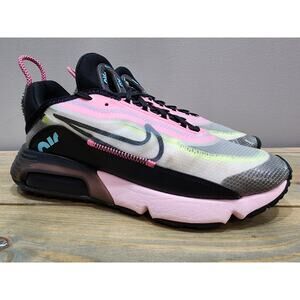 Nike Air Max 2090 White Black Pink Foam Lotus CW4286-100 Women’s Size 9.5